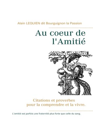 cover image of Au coeur de l'Amitié